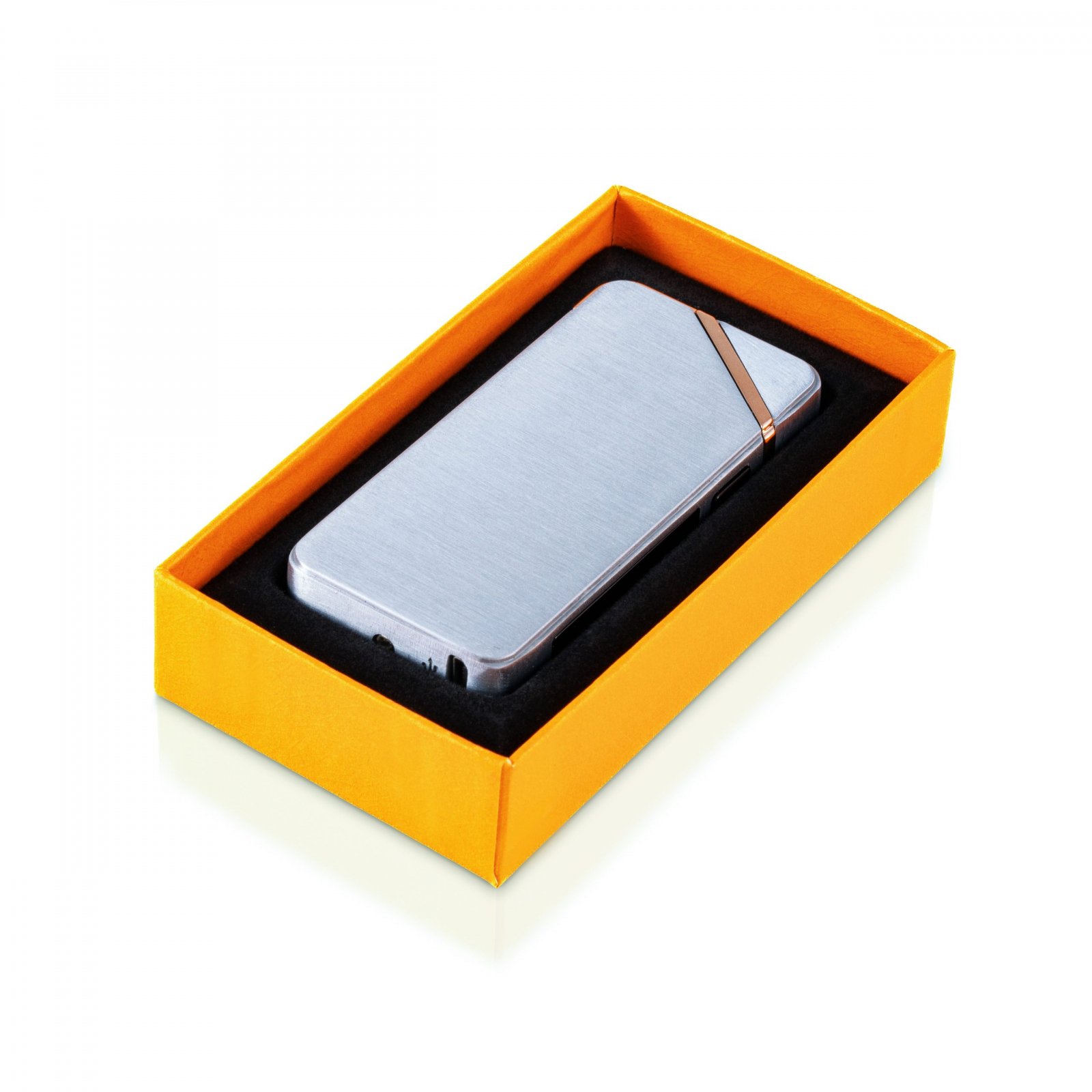 Bricheta argintie USB